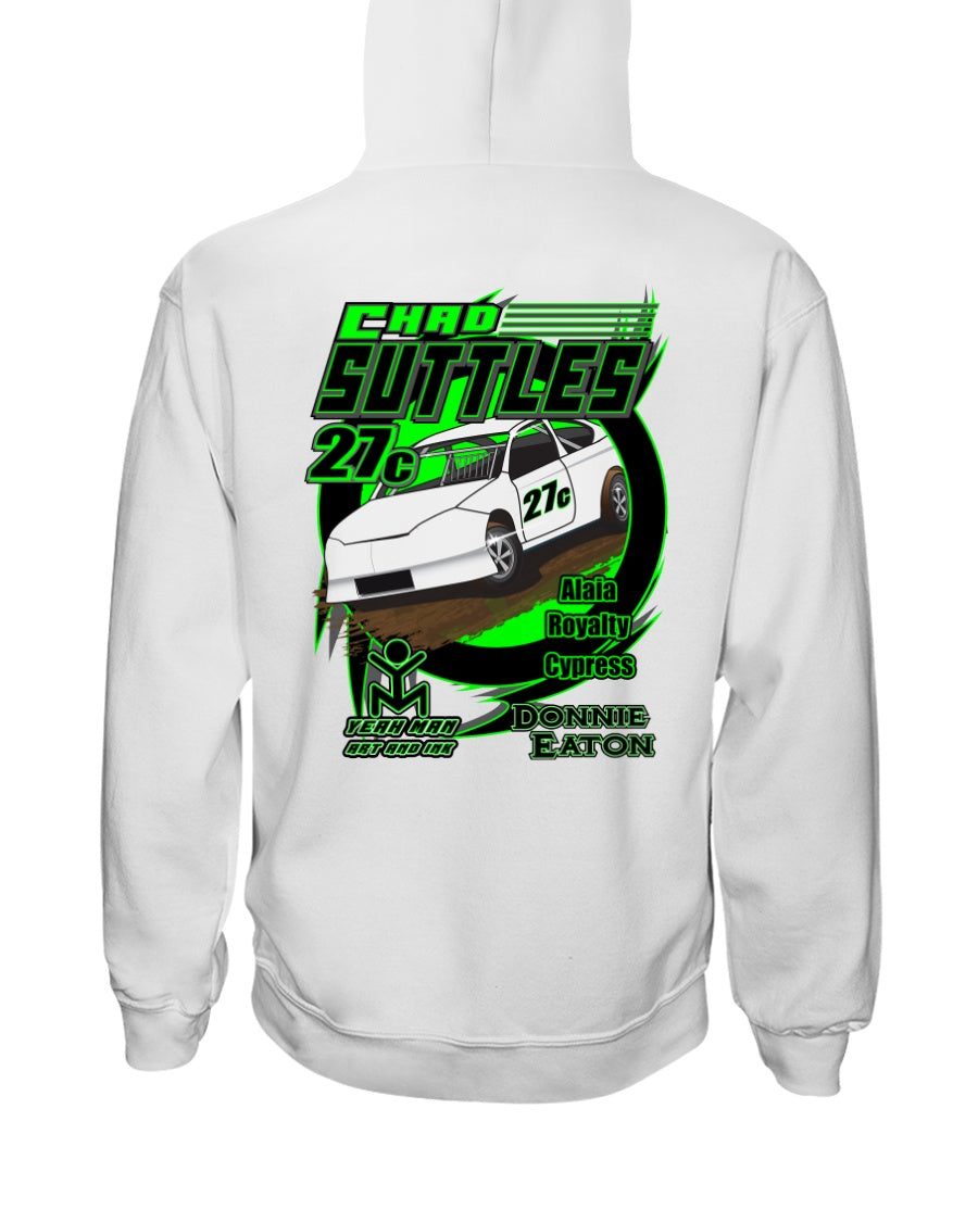 Chad Suttles 2020 Hoodie - Red Bomb Graphics - Custom Dirt Racing Shirts