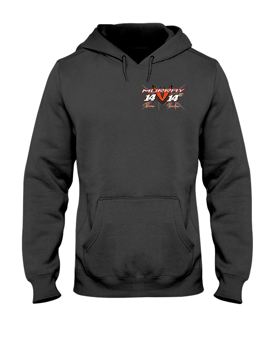 Murray Racing 2020 Hoodie - Red Bomb Graphics - Custom Dirt Racing Shirts