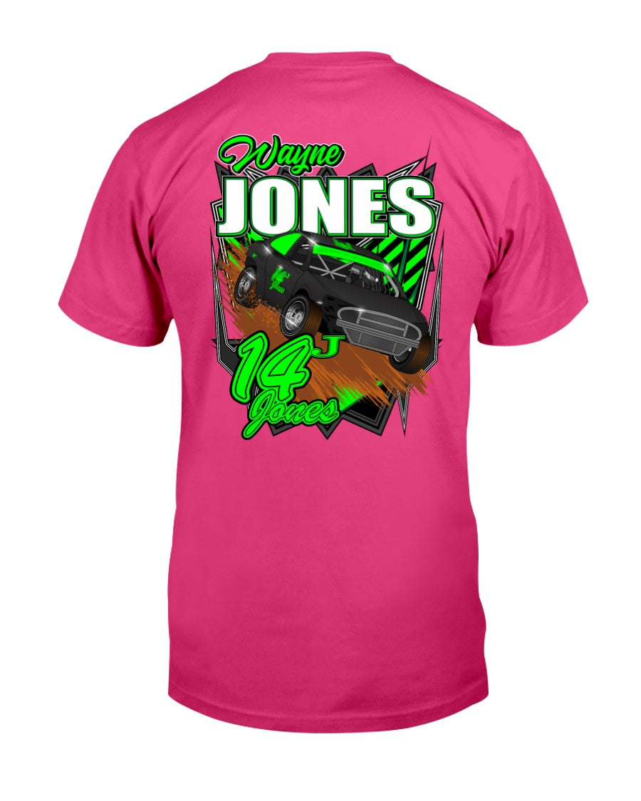 Wayne Jones 2020 - Red Bomb Graphics - Custom Dirt Racing Shirts