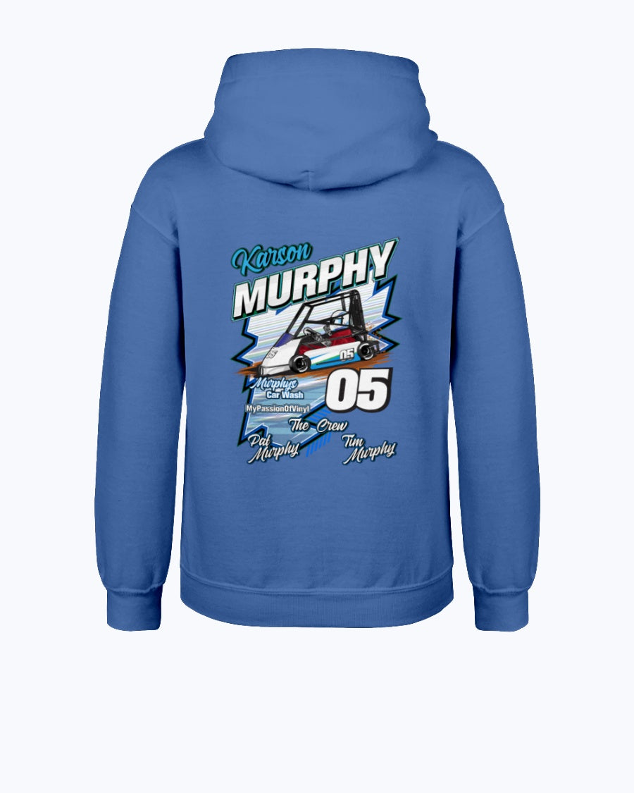 Karson Murphy 2020 Youth Hoodie - Red Bomb Graphics - Custom Dirt Racing Shirts