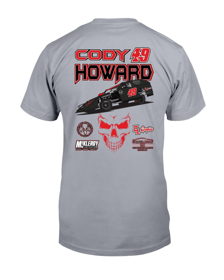 Cody Howard 2020 - Red Bomb Graphics - Custom Dirt Racing Shirts