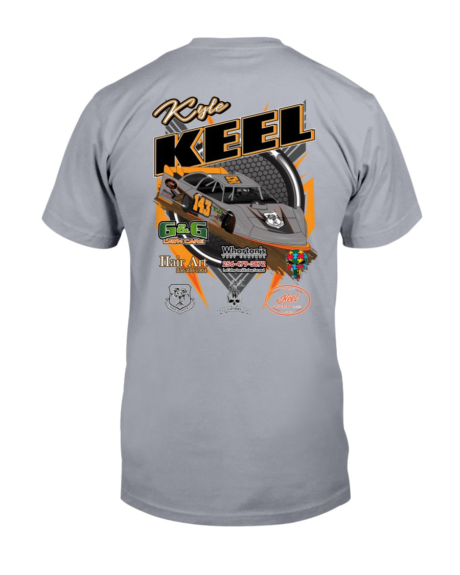 Kyle Keel 2020 - Red Bomb Graphics - Custom Dirt Racing Shirts