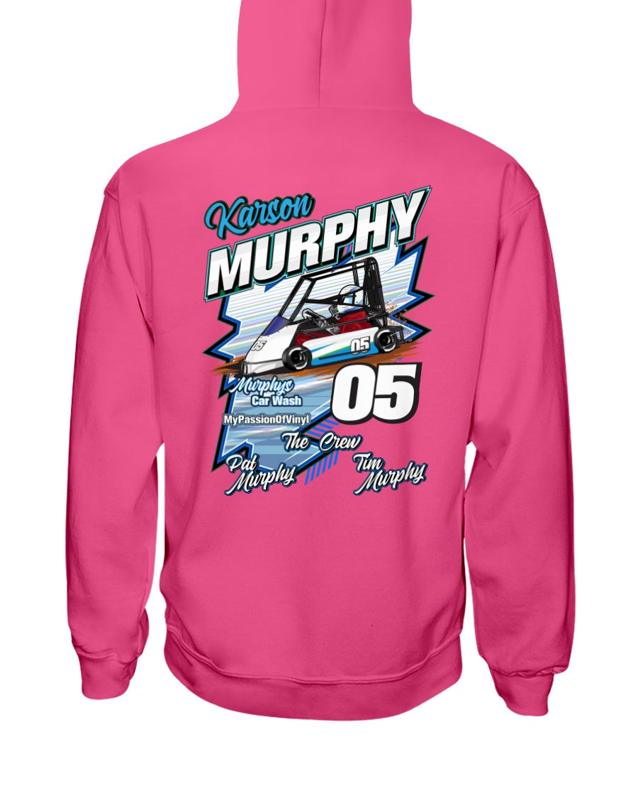 Karson Murphy 2020 Hoodie - Red Bomb Graphics - Custom Dirt Racing Shirts