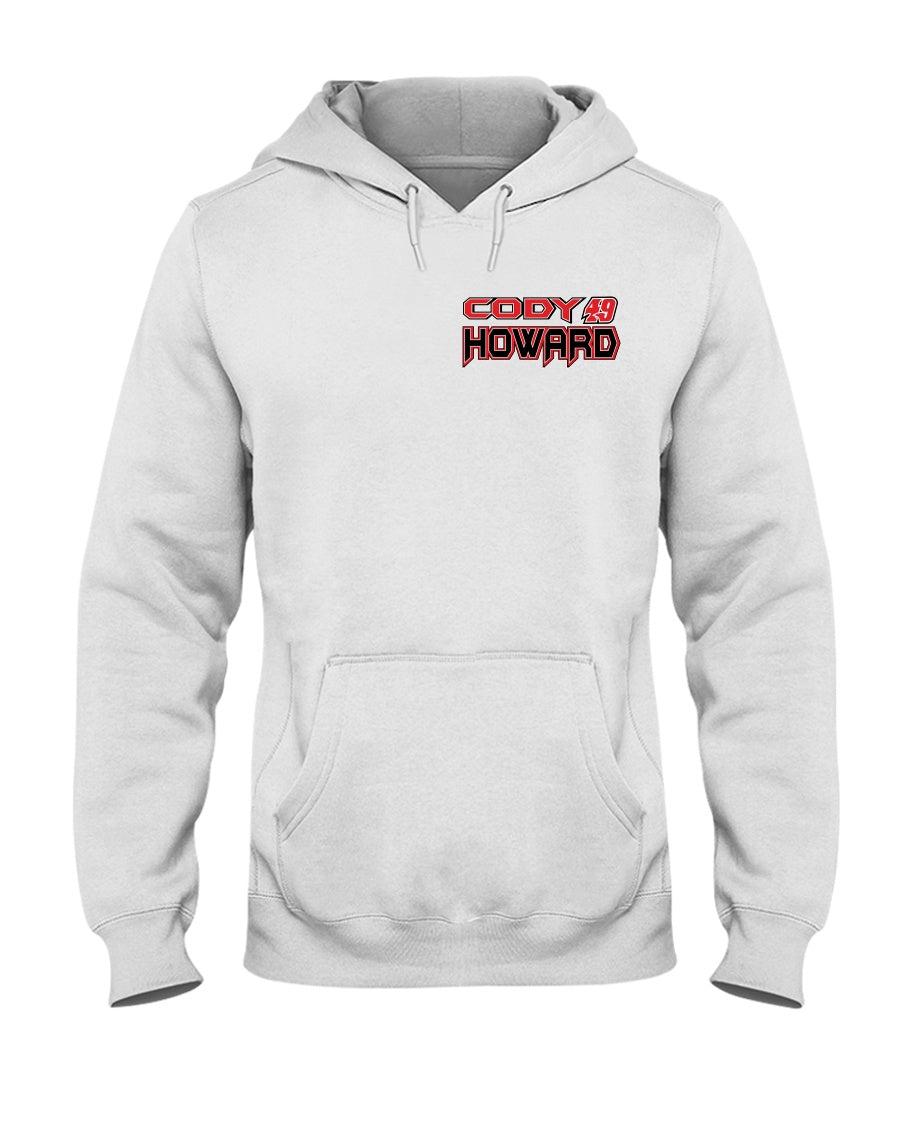 Cody Howard 2020 Hoodie - Red Bomb Graphics - Custom Dirt Racing Shirts