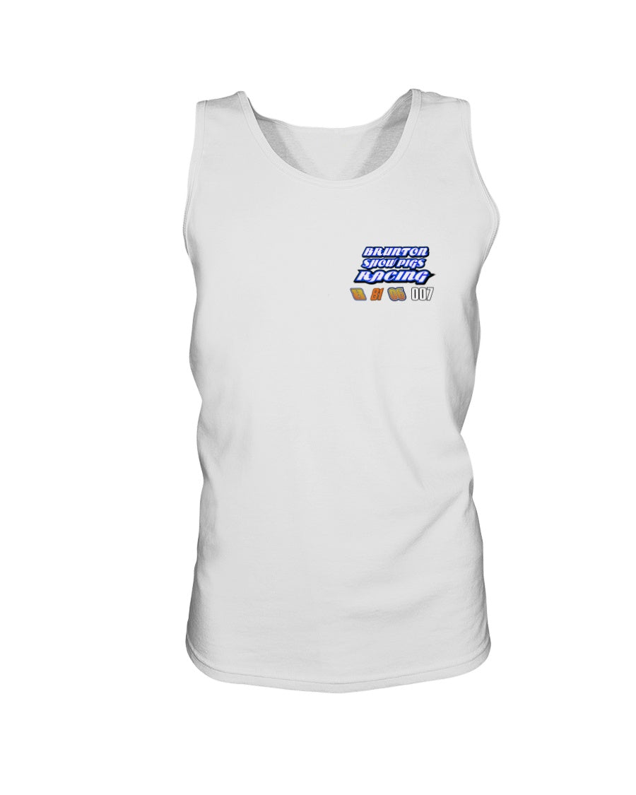 Brunton Show Pig Racing 2020 Tank - Red Bomb Graphics - Custom Dirt Racing Shirts