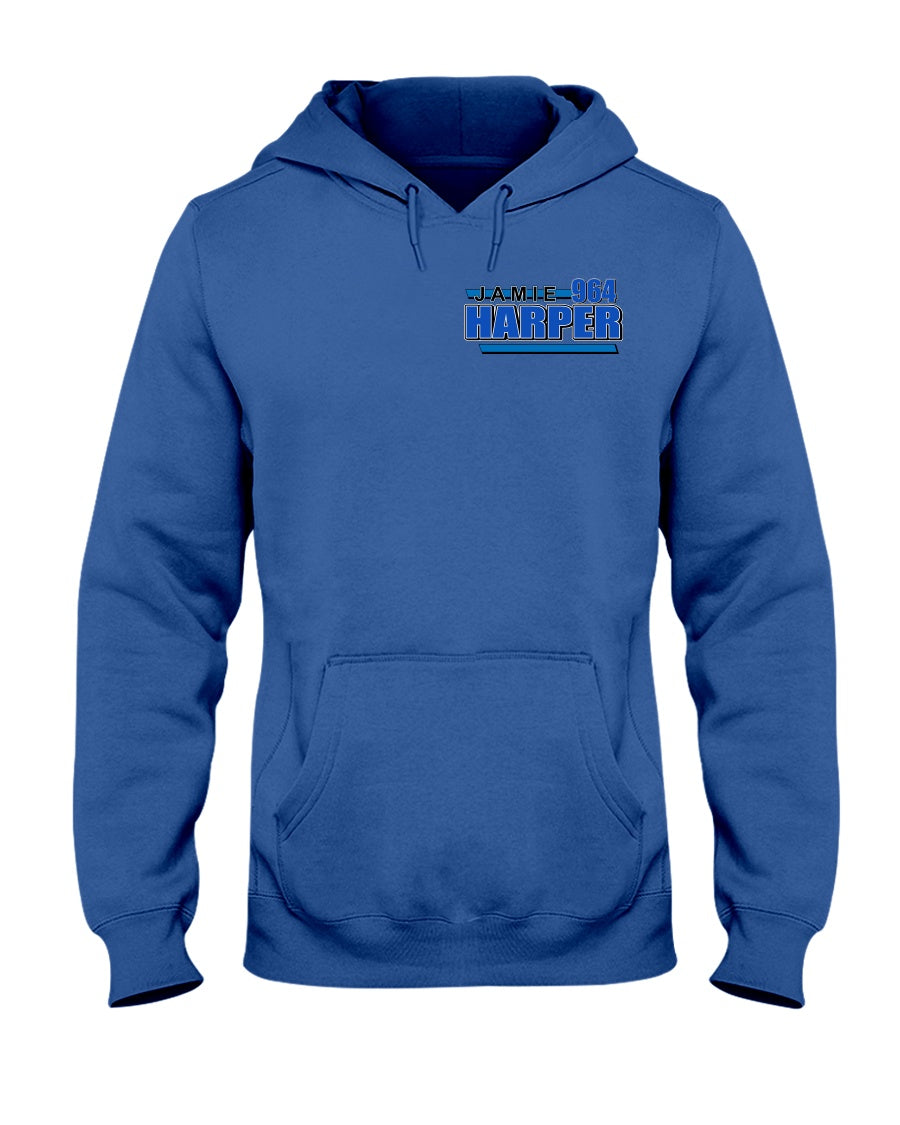 Jamie Harper 2020 Hoodie - Red Bomb Graphics - Custom Dirt Racing Shirts