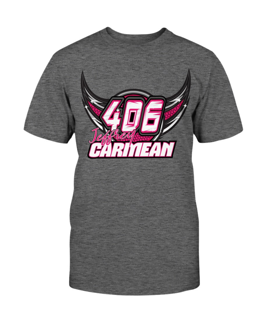 Jeffrey Carmean 2020 #2 - Red Bomb Graphics - Custom Dirt Racing Shirts