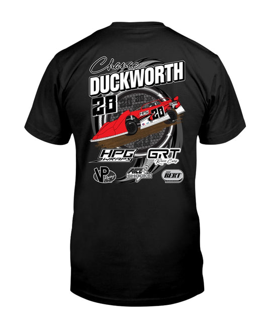 Chance Duckworth 2020 - Red Bomb Graphics - Custom Dirt Racing Shirts