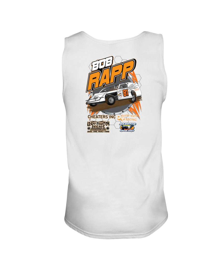 Bob Rapp 2020 Tank - Red Bomb Graphics - Custom Dirt Racing Shirts