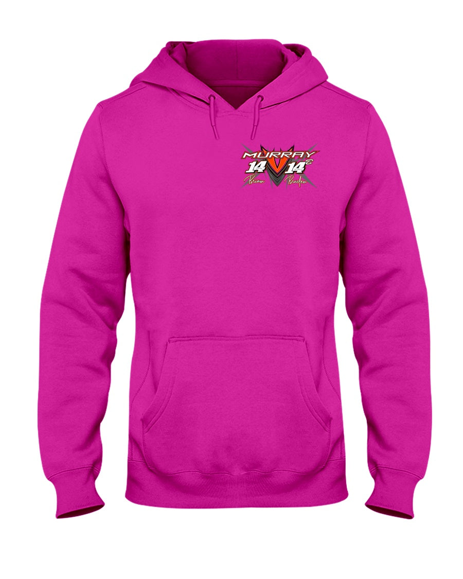 Murray Racing 2020 Hoodie - Red Bomb Graphics - Custom Dirt Racing Shirts