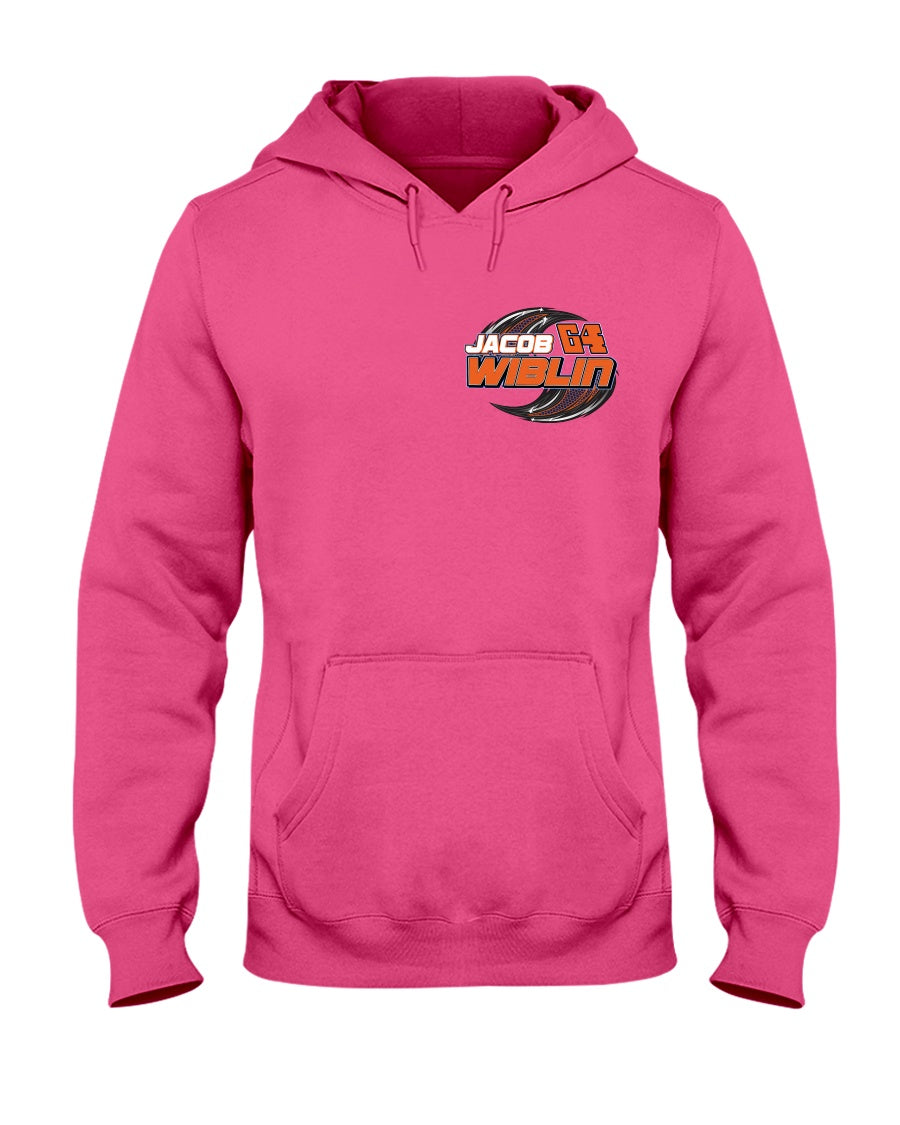 Jacob Wiblin 2020 Hoodie - Red Bomb Graphics - Custom Dirt Racing Shirts