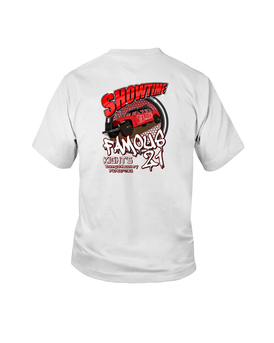 Showtime 2020 Youth - Red Bomb Graphics - Custom Dirt Racing Shirts